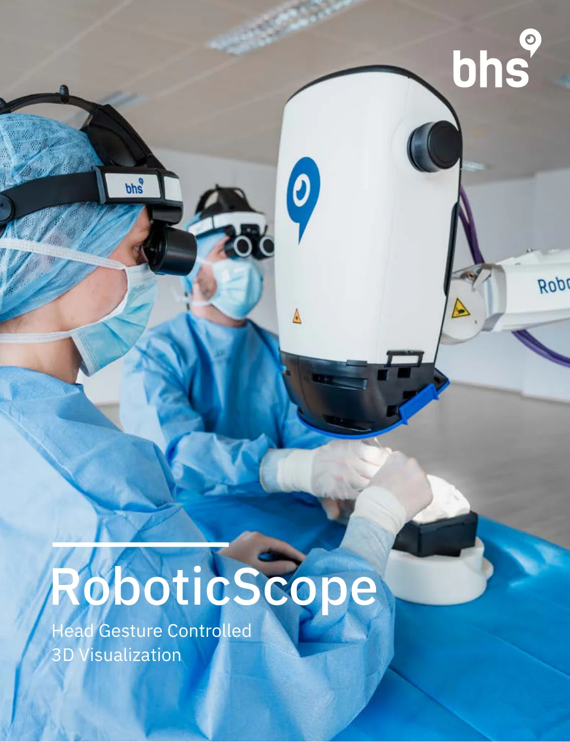 BHS RoboticScope en un entorno quirúrgico